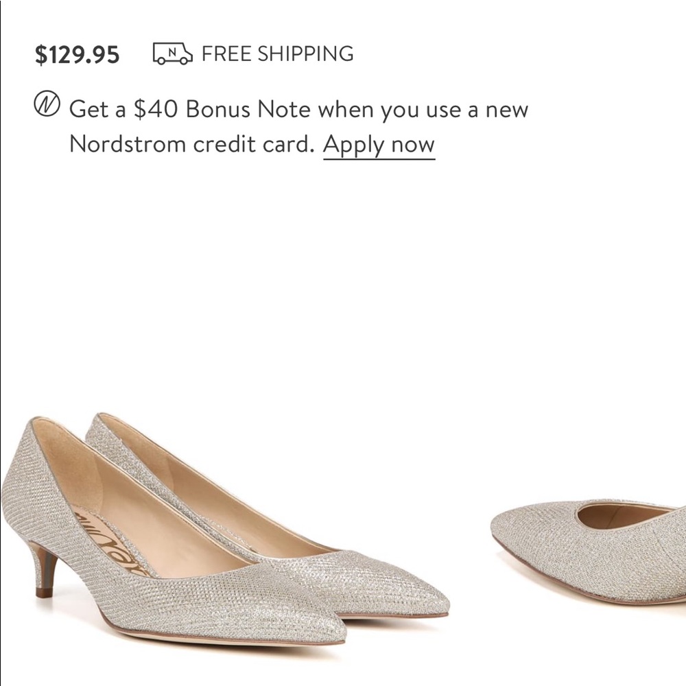 New Sam Edelman pumps heels